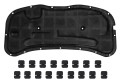 VOLKSWAGEN POLO IV 9N 9A4 2006-2010 WYGŁUSZENIE MASKI 6Q0863835C