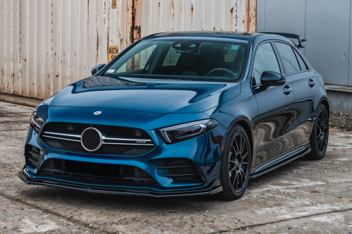 MERCEDES A-CLASS W177 2018+ LISTWA PRZEDNIEGO ZDERZAKA BOCZNA LEWA A1778857203