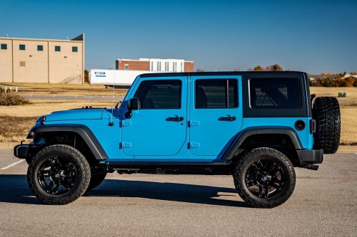 JEEP WRANGLER JK 2007-2018 DRZWI PRZEDNIE LEWE 68079597AF