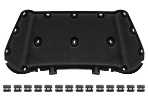 FORD ESCAPE MK4 IV 2019-2022 PRZED FACELIFTINGIEM WYGŁUSZENIE MASKI LV4BS16738AA +SPINKI