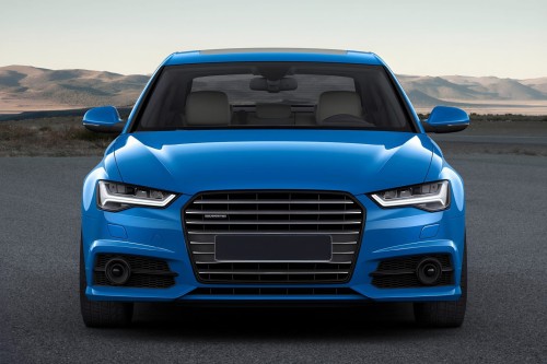 AUDI A6 / S6 C7 4G 2015-2018 PO FACELIFTINGU RAMKA GRILLA CZARNA 4G0807715