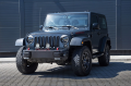 JEEP WRANGLER JK 2007-2018 STYLIZACYJNE WKŁADKI GRILLA CZARNE ABS