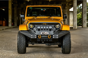 JEEP WRANGLER JK 2007-2018 PANCERZ DRAGON ZE ZDERZAKIEM