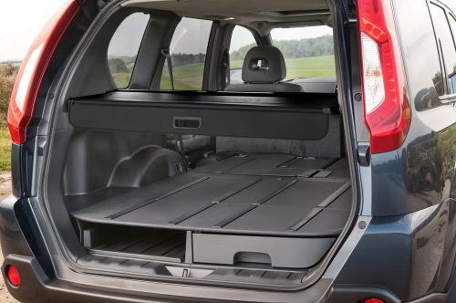 NISSAN X-TRAIL II T31 2007-2013 CZARNA ROLETA BAGAŻNIKA