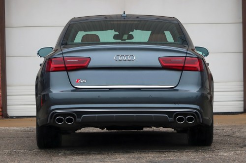 AUDI A6 C7 4G 2015-2018 PO FACELIFTINGU DYFUZOR ZDERZAKA TYLNEGO