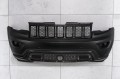 JEEP GRAND CHEROKEE IV WK2 2017-2021 PO DRUGIM FACELIFTINGU KOMPLETNY ZDERZAK PRZEDNI Z PDC BEZ SPRYSKIWACZY Z CZARNYM GRILLEM 68333498AA