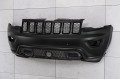 JEEP GRAND CHEROKEE IV WK2 2017-2021 PO DRUGIM FACELIFTINGU KOMPLETNY ZDERZAK PRZEDNI Z PDC BEZ SPRYSKIWACZY Z CZARNYM GRILLEM 68333498AA