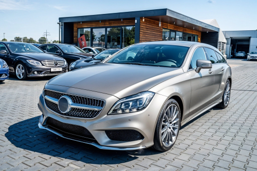 MERCEDES CLS C218 2014-2018 PO FACELIFTINGU CHROMOWANA LISTWA PRZEDNIEGO ZDERZAKA LEWA A2188851574