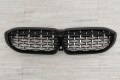 BMW SERIA 3 G20 2018+ TUNINGOWY GRILL PRZEDNI DIAMOND SREBRNY ATRAPA NERKI WERSJA Z KAMERĄ
