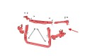 JEEP GRAND CHEROKEE IV WK2 2010-2014 PRZED FACELIFTINGIEM KOMPLETNY PAS PRZEDNI Z OKULARAMI 5156113AA