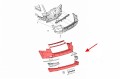 JEEP GRAND CHEROKEE IV WK2 2010-2021 KOMPLETNY ZDERZAK TYLNY Z 4xPDC 68310168AB