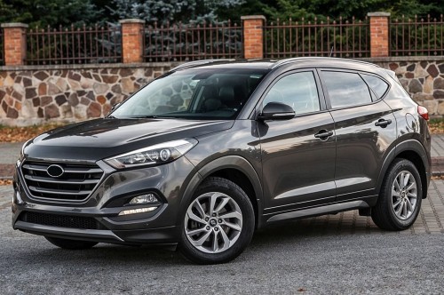 HYUNDAI TUCSON III TL 2015-2020 LISTWA PRZEDNIEGO BŁOTNIKA LEWA 87711D7000