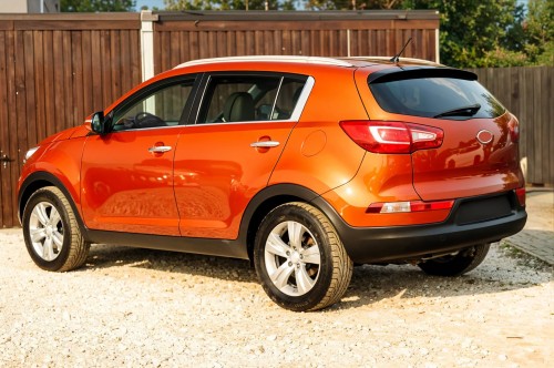 KIA SPORTAGE III SL 2010-2015 ZDERZAK TYLNY LEWY NAROŻNIK 866713U000