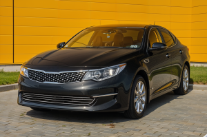 KIA OPTIMA IV JF 2015-2018 PRZED LIFTINGIEM CHROMOWANA LISTWA ZDERZAKA PRZEDNIEGO LEWA 86563D5000