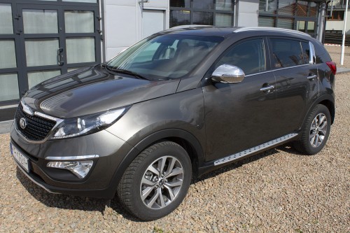 KIA SPORTAGE III SL 2010-2015 STOPNIE BOCZNE LISTWY PROGI