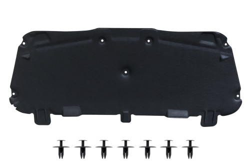 PEUGEOT 208 I 2012-2019 WYGŁUSZENIE MASKI 9673774280 + SPINKI