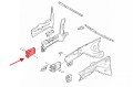 VOLVO XC60 II 2017-2021 PRZED FACELIFTINGIEM ALUMINIOWA STREFA ZGNIOTU ODBÓJ PRAWY 32216620