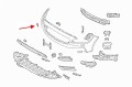 VOLVO V90 2016+ ZAŚLEPKA PRZEDNIEGO ZDERZAKA HAKA HOLOWNICZEGO 39839818
