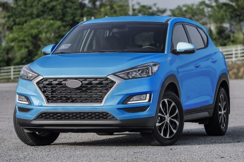 HYUNDAI TUCSON III TL 2018-2020 PO FACELIFTINGU KRATKA PRZEDNIEGO ZDERZAKA Z PDC LEWA 86527D7530