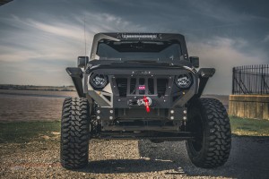 JEEP WRANGLER JK 2007-2018 STALOWY PANCERZ GRILLA DRAGON