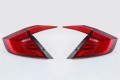 HONDA CIVIC X 2016-2019 SEDAN TUNINGOWE LAMPY TYLNE FULL LED CZERWONE DYNAMICZNE