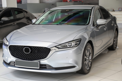 MAZDA 6 III GL 2018+ DRUGI FACELIFTING CZARNA LISTWA PRZEDNIEGO ZDERZAKA LEWA GSH750131