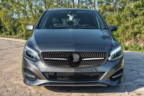 MERCEDES B-CLASS W246 2014-2018 PO FACELIFTINGU GRILL DIAMOND CZARNY