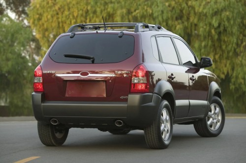 HYUNDAI TUCSON I JM 2004-2014 KAMERA COFANIA FULL HD DYNAMICZNE LINIE ZINTEGROWANA Z LAMPĄ