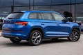 SKODA KODIAQ I NS7 2016-2021 PRZED FACELIFTINGIEM KAMERA COFANIA FULL HD DYNAMICZNE LINIE ZINTEGROWANA Z KLAMKĄ KLAPY TYLNEJ