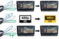 NISSAN NV300 / NISSAN PRIMASTAR II 2016+ KAMERA COFANIA FULL HD DYNAMICZNE LINIE NAD DRZWI BAGAŻOWE W MIEJSCE ŚWIATŁA STOPU