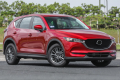 MAZDA CX-5 II KF 2017-2021 PRZED FACELIFTINGIEM CHROMOWANA LISTWA GRILLA PRAWA KB8A507J1