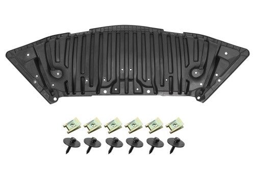 MERCEDES C-CLASS W204 2007-2014 OSŁONA PRZEDNIEGO ZDERZAKA Z KOMPLETEM ŚRUB A2045242330