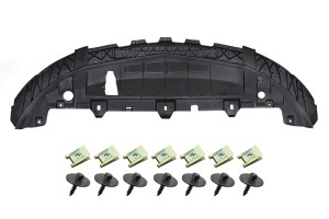 MERCEDES A-CLASS W176 2013-2018 Z PAKIETEM AMG LINE OSŁONA PRZEDNIEGO ZDERZAKA Z KOMPLETEM ŚRUB A1768850136