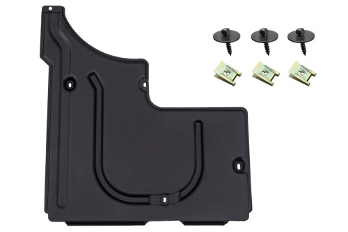 BMW SERIA 7 E66 E67 2001-2008 LONG OSŁONA PODWOZIA TYLNA LEWA Z KOMPLETEM ŚRUB 51717020535