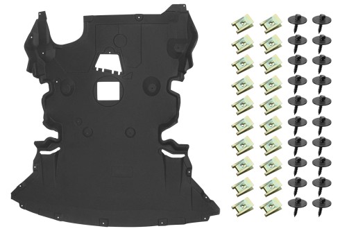 BMW X1 E84 2009-2015 MATERIAŁOWA PŁYTA POD SILNIK Z KOMPLETEM ŚRUB 51752990573