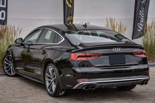 AUDI A5 8W6 2017-2019 PRZED FACELIFTINGIEM DYFUZOR ZDERZAKA TYLNEGO S-LINE 8W6807521D