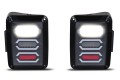 JEEP WRANGLER JK 2007-2018 LAMPY TYLNE LED MODEL BLADE 3600 LUMENÓW