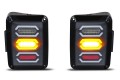 JEEP WRANGLER JK 2007-2018 LAMPY TYLNE LED MODEL BLADE 3600 LUMENÓW