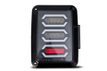 JEEP WRANGLER JK 2007-2018 LAMPY TYLNE LED MODEL BLADE 3600 LUMENÓW
