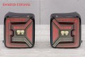 JEEP WRANGLER JL 2018+ LAMPY TYLNE LED CZARNE WERSJA EUROPEJSKA