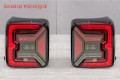 JEEP WRANGLER JL 2018+ LAMPY TYLNE LED CZARNE WERSJA EUROPEJSKA