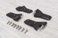 JEEP GLADIATOR 2018+ 2D ALUMINIOWE ZAWIASY PRZEDNICH DRZWI KOMPLET 68297680AF