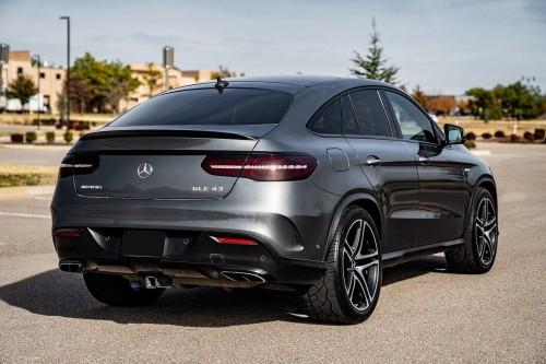 MERCEDES GLE COUPE C292 2015-2019 SPOILER TYLNY CZARNY LAKIEROWANY PIANO BLACK