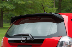 HONDA JAZZ III 2008-2014 SPOILER TYLNY CZARNY LAKIEROWANY PIANO BLACK