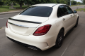 MERCEDES C-CLASS W205 2014-2021 SPOILER TYLNY CZARNY LAKIEROWANY PIANO BLACK