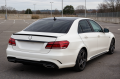 MERCEDES E-CLASS W212 2013-2016 PO FACELIFTINGU SEDAN SPOILER TYLNY CZARNY LAKIEROWANY PIANO BLACK