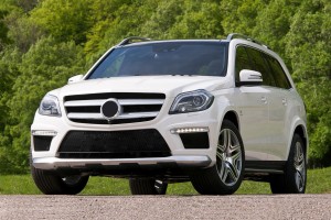 MERCEDES GL X166 2012-2015 CHROMOWANA RAMKA ŚWIATŁA LED LEWA A1668851774