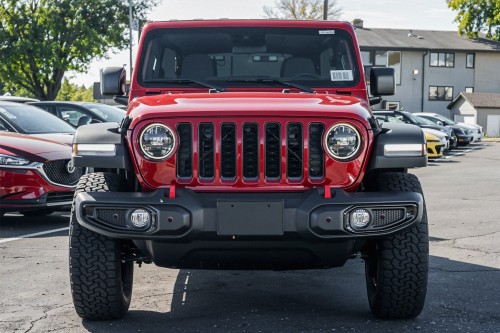JEEP GLADIATOR JT 2018+ ZDERZAK PRZEDNI PLASTIKOWY RUBICON POD PDC