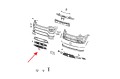 JEEP GRAND CHEROKEE IV WK2 2017-2021 DRUGI FACELIFTING RAMKA CZUJNIKA TEMPOMATU 68262008AA