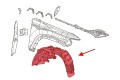 JEEP GRAND CHEROKEE V WL 2021+ MATERIAŁOWE NADKOLE PRZEDNIE PRAWE 68376701AD